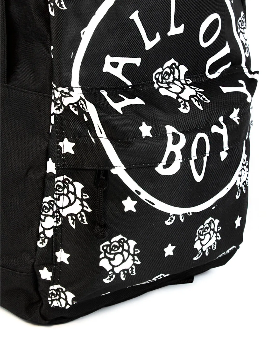 Fall Out Boy Backpack Rock Sax Rose Stamp Music Merchandise Rucksack Bag Adults