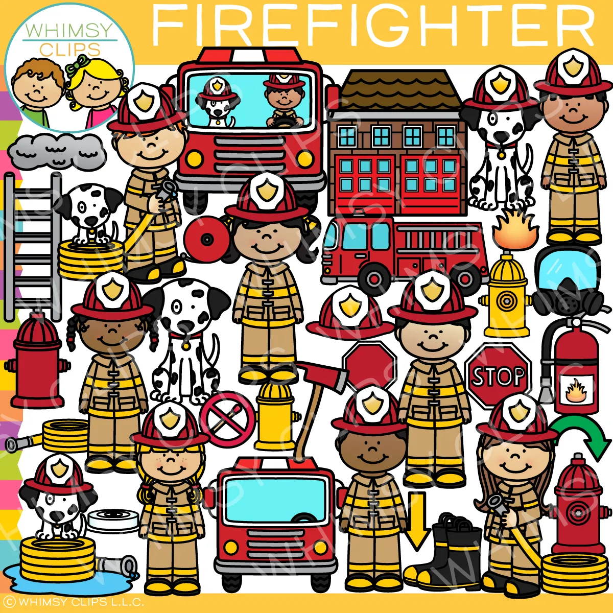 Firefighter Clip Art