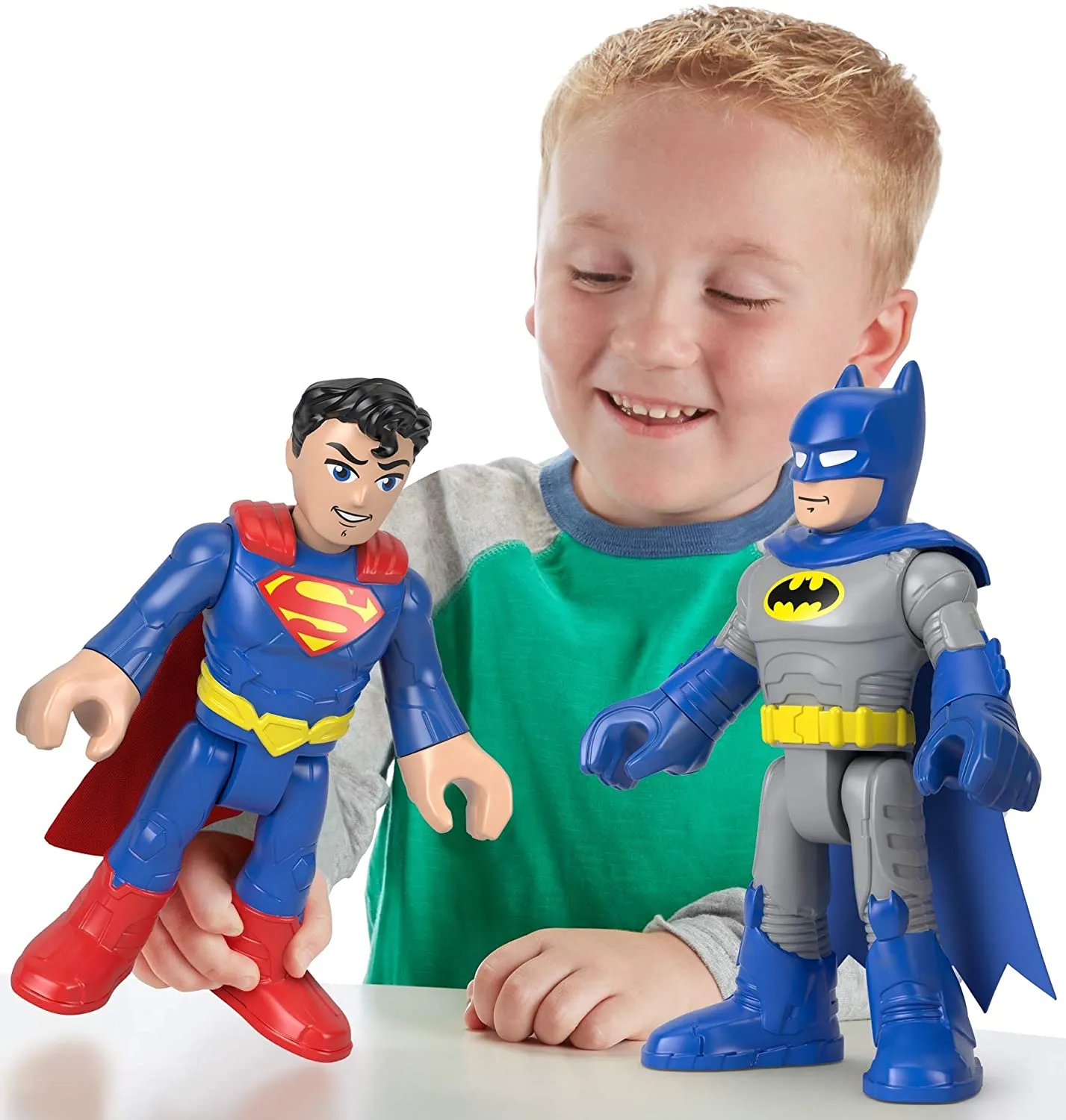 Fisher-Price Imaginext DC Super Friends XL Batman & Superman 2-Pack