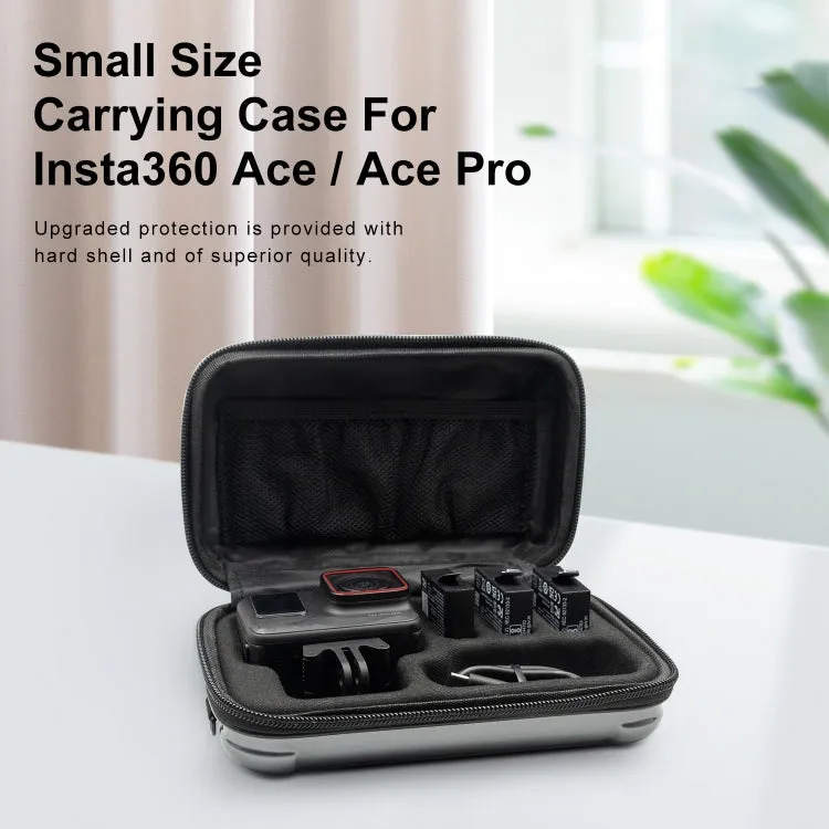 For Insta360 Ace / Ace Pro aMagisn Small Organizer Bag Sports Camera Protective Accessories(Deep Gray)