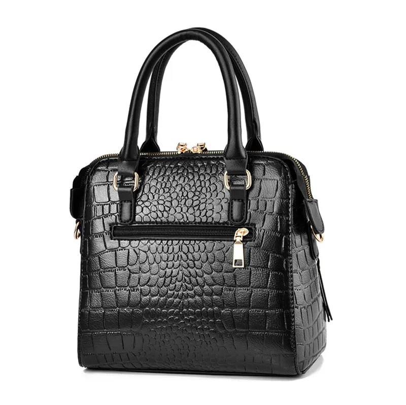 Funki Buys | Bags | Handbags | Women's Crocodile Pattern Tote