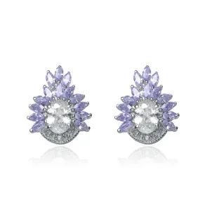 Gabrielle Pale Purple Earrings