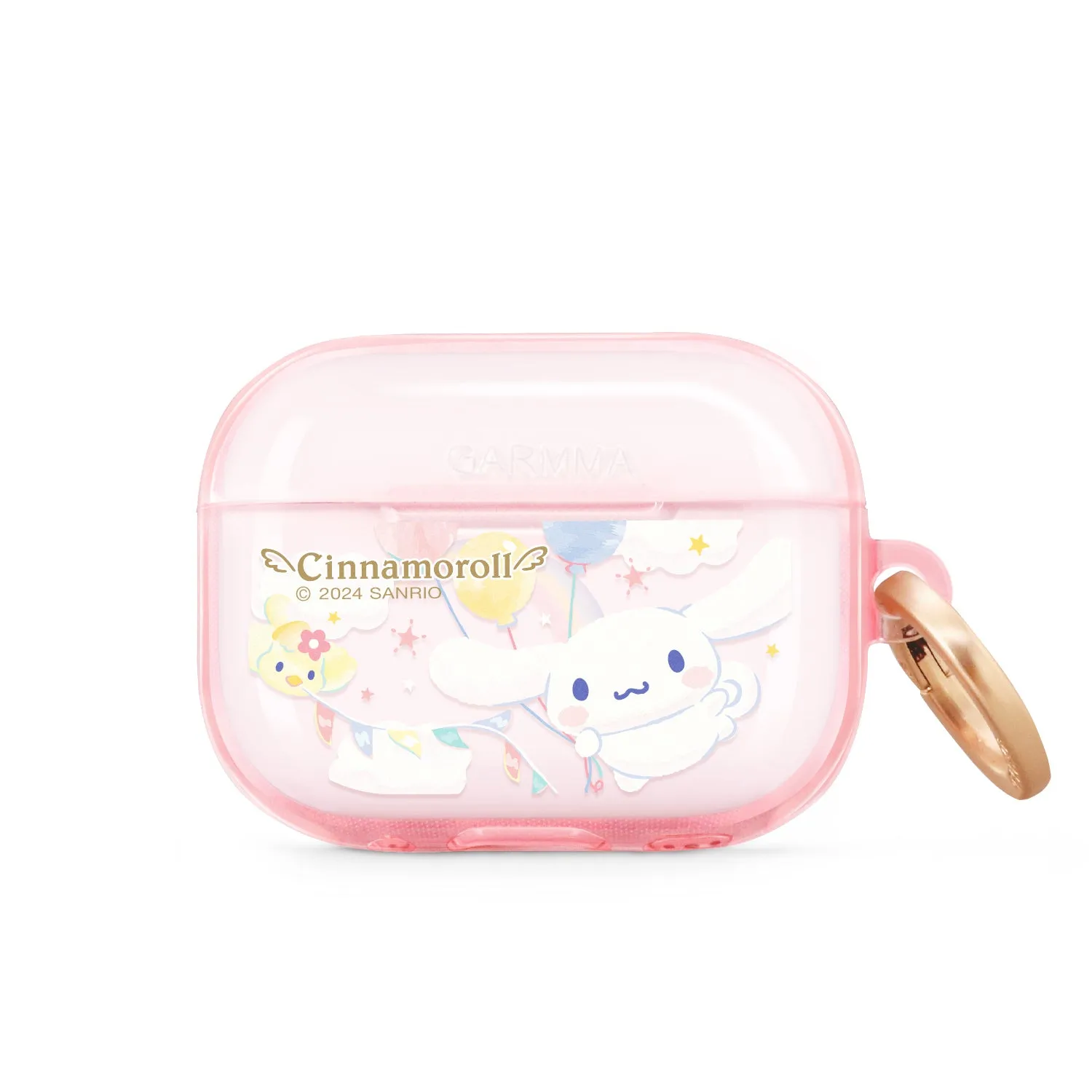 GARMMA Sanrio Characters Apple AirPods Pro 2/1 Charging Case Cover with Metal Hook