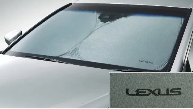 Genuine Lexus Japan 2013-2015 GS Front Sunshade with Lexus Logo