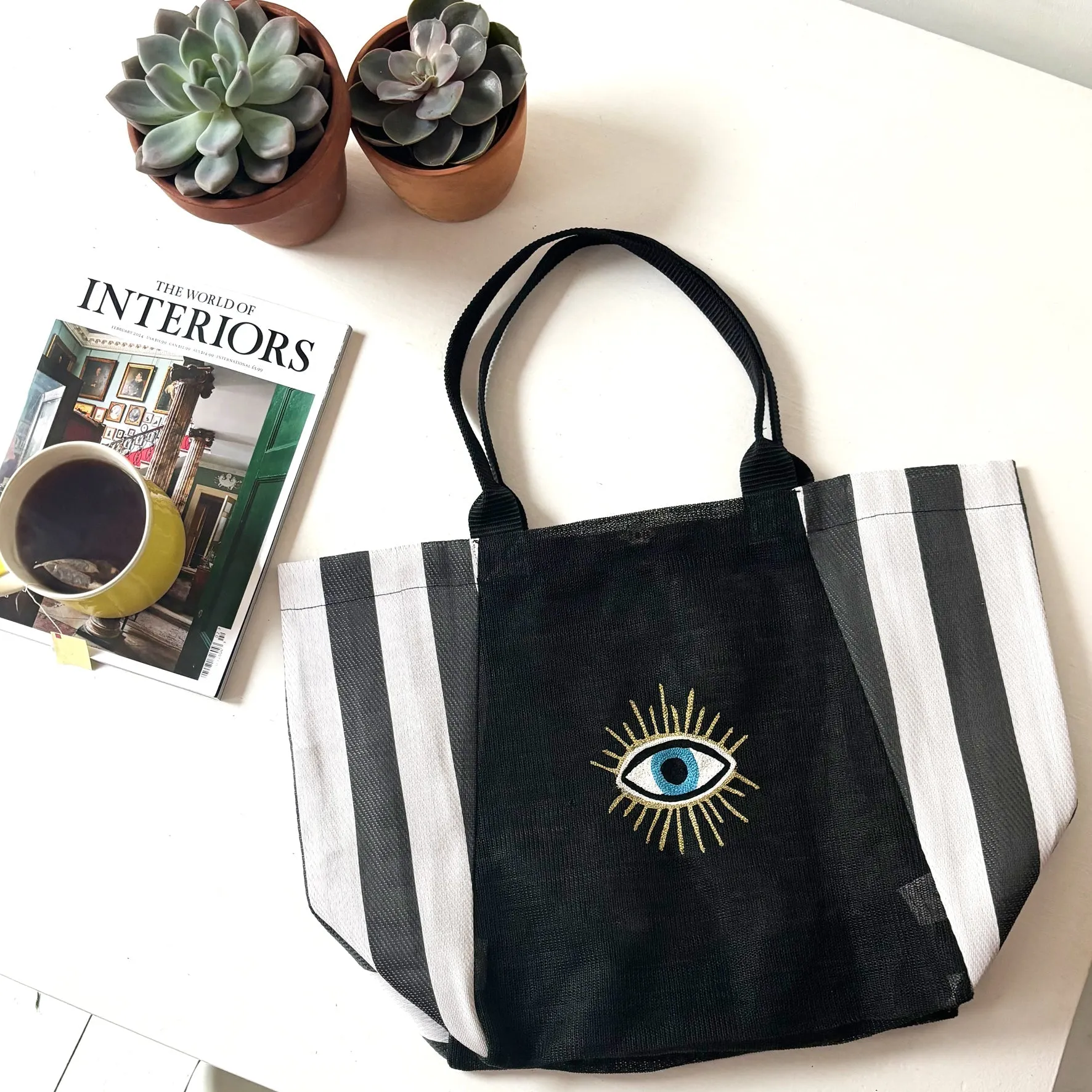 Glimmer Eye Recycled Shopper