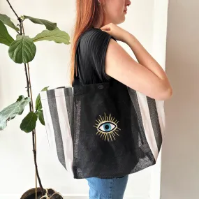 Glimmer Eye Recycled Shopper