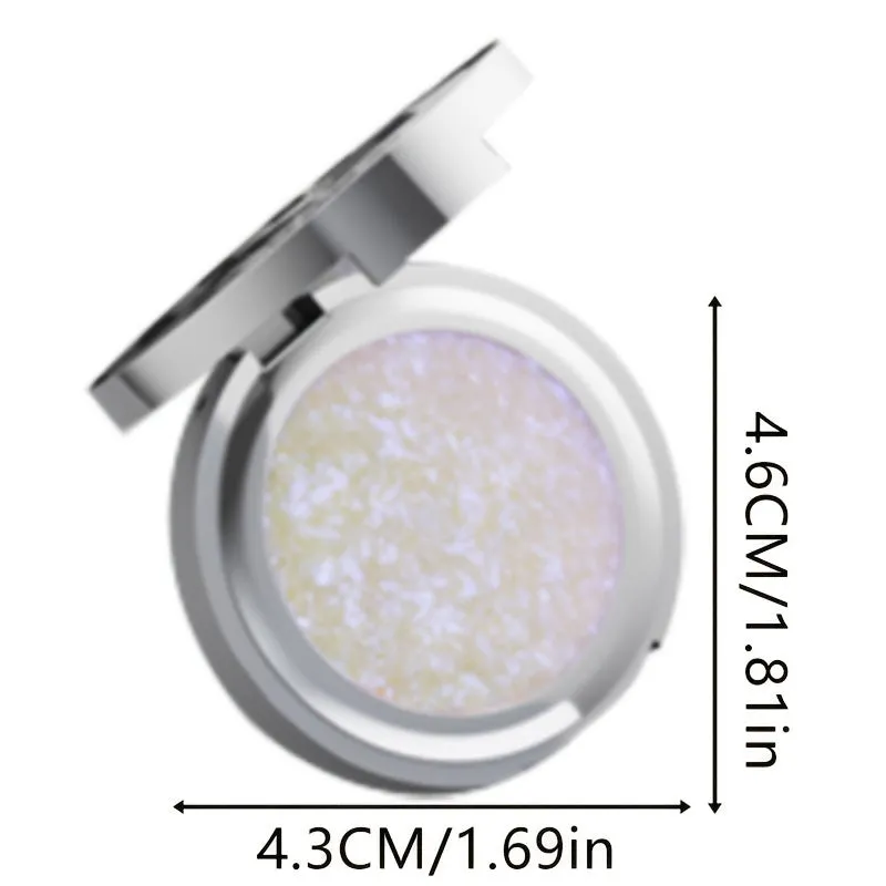 Glimmer Monochrome Sequins Highlight ElectroOptic Eyeshadow Compact