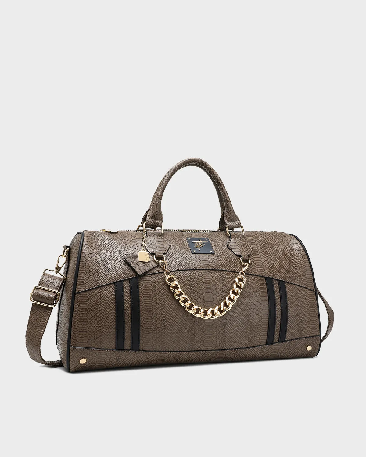 Goddess Duffle Bag in Brown