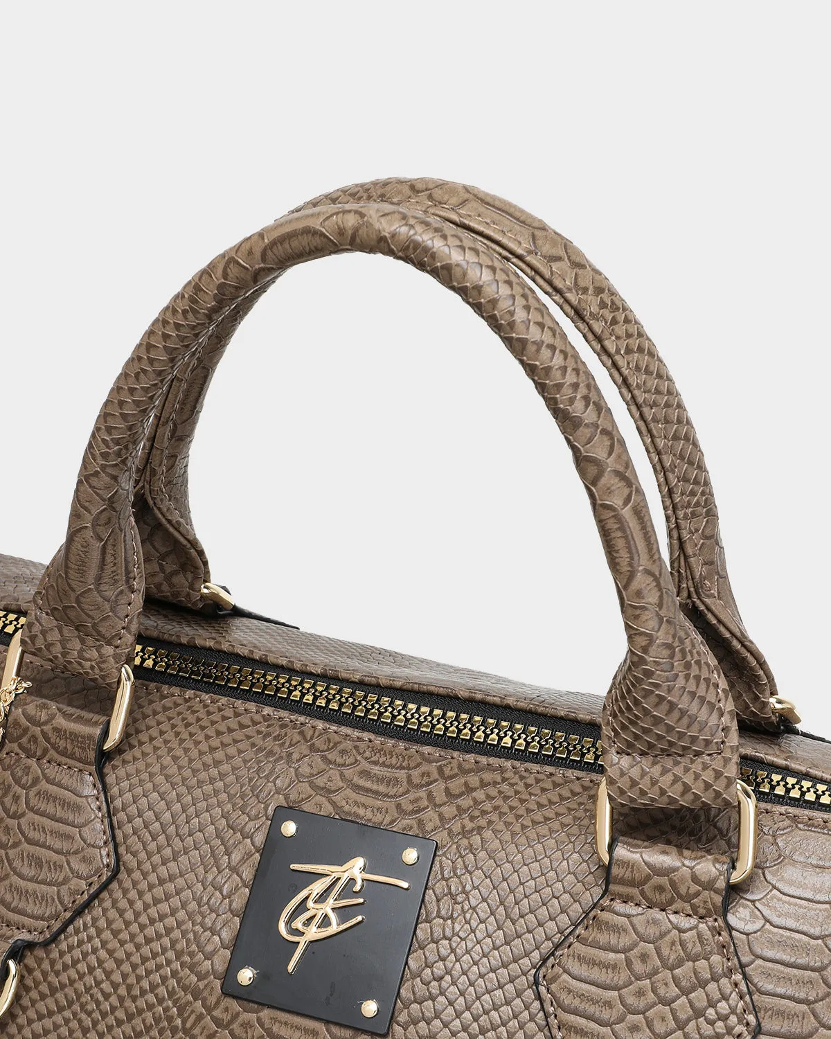 Goddess Duffle Bag in Brown