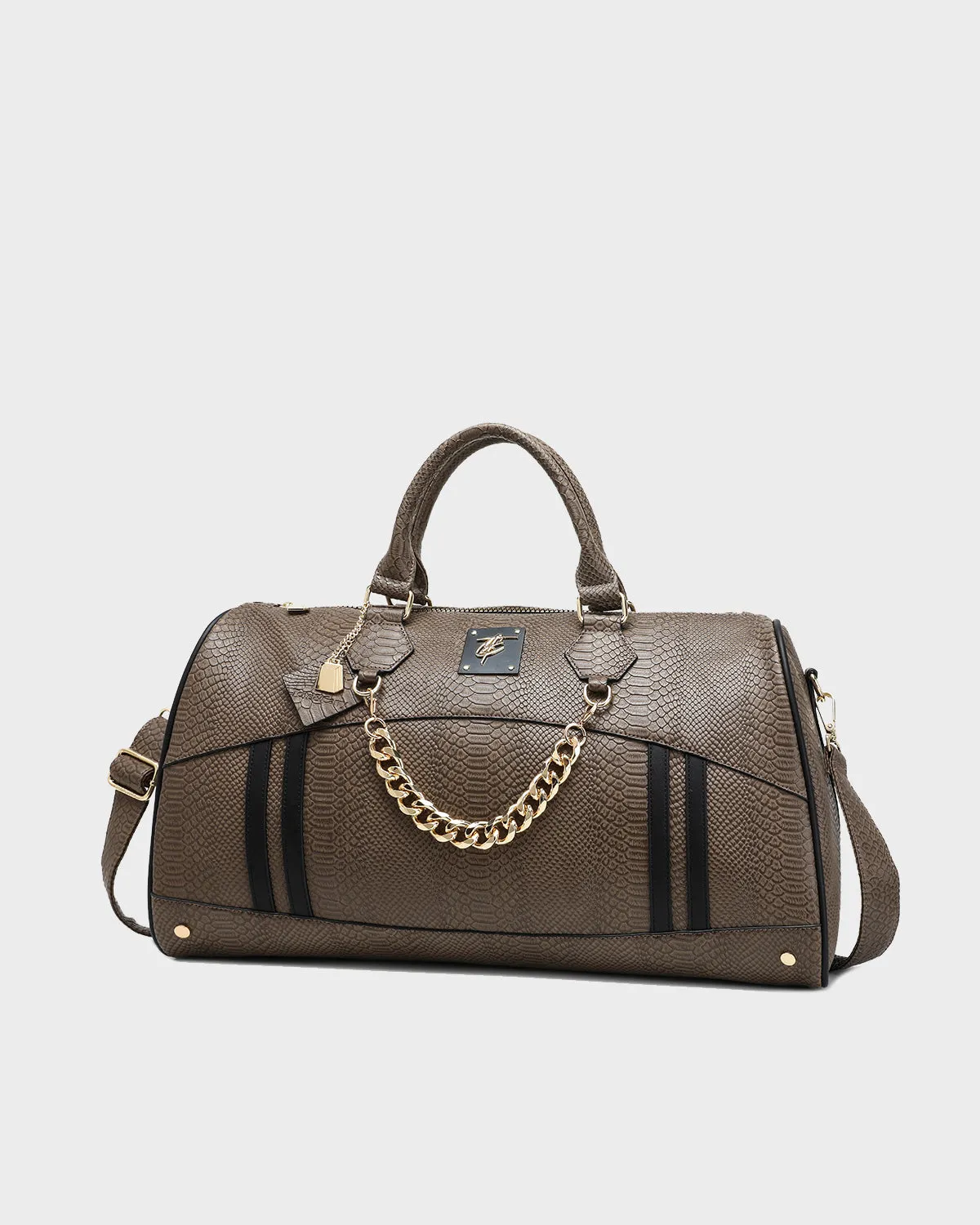 Goddess Duffle Bag in Brown