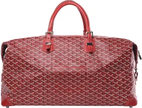 Goyard 'Red' Boeing 55 Duffle Bag