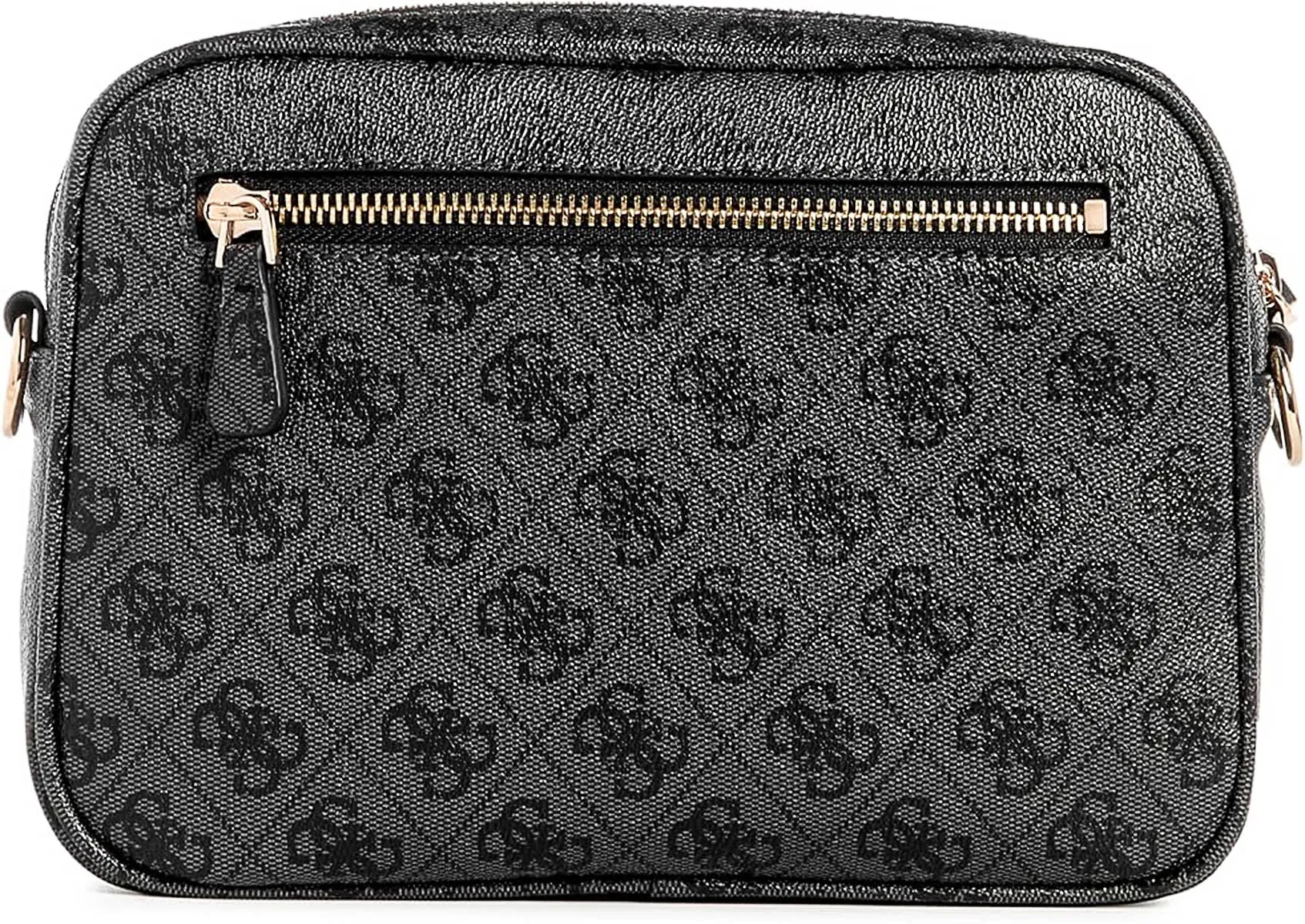 Guess Meridian Mini Shoulder Hand Bag In Coal For Women