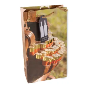 Gun & Game Cartridges Holder Double Bottle Gift Bag