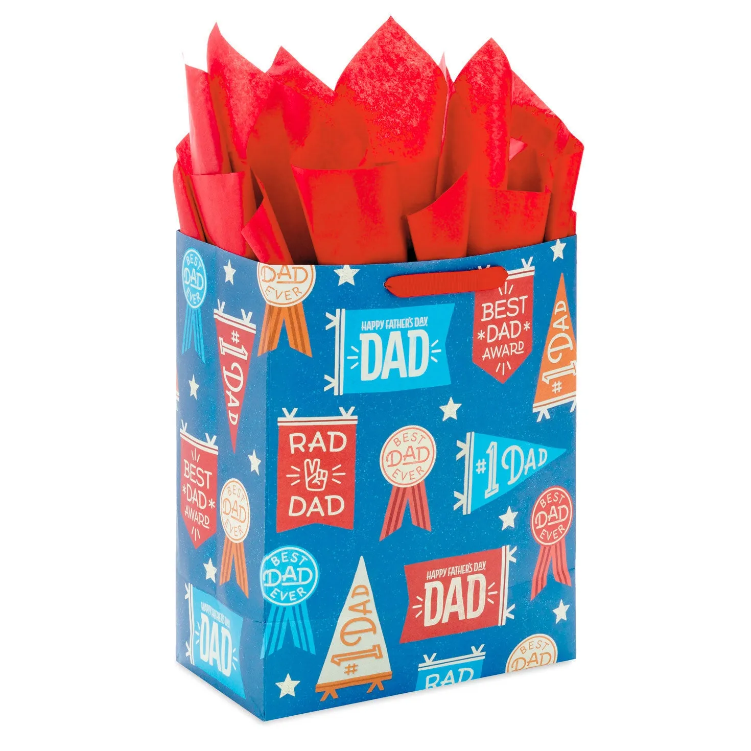 Hallmark 13'' Winning Dad Large Gift Bag With Tissue Paper