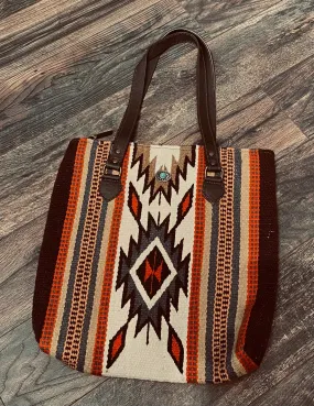 Handwoven Wool Rodeo Handbag