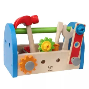 Hape Fix It Kid's Wooden Tool Box and Accessory Play Set