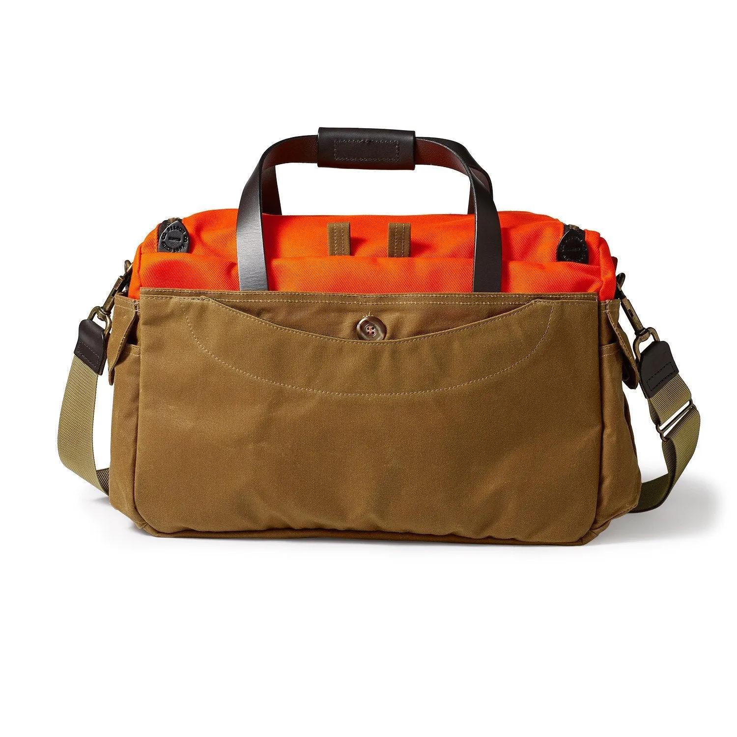 Heritage Sportsman Bag Orange-Dark Tan