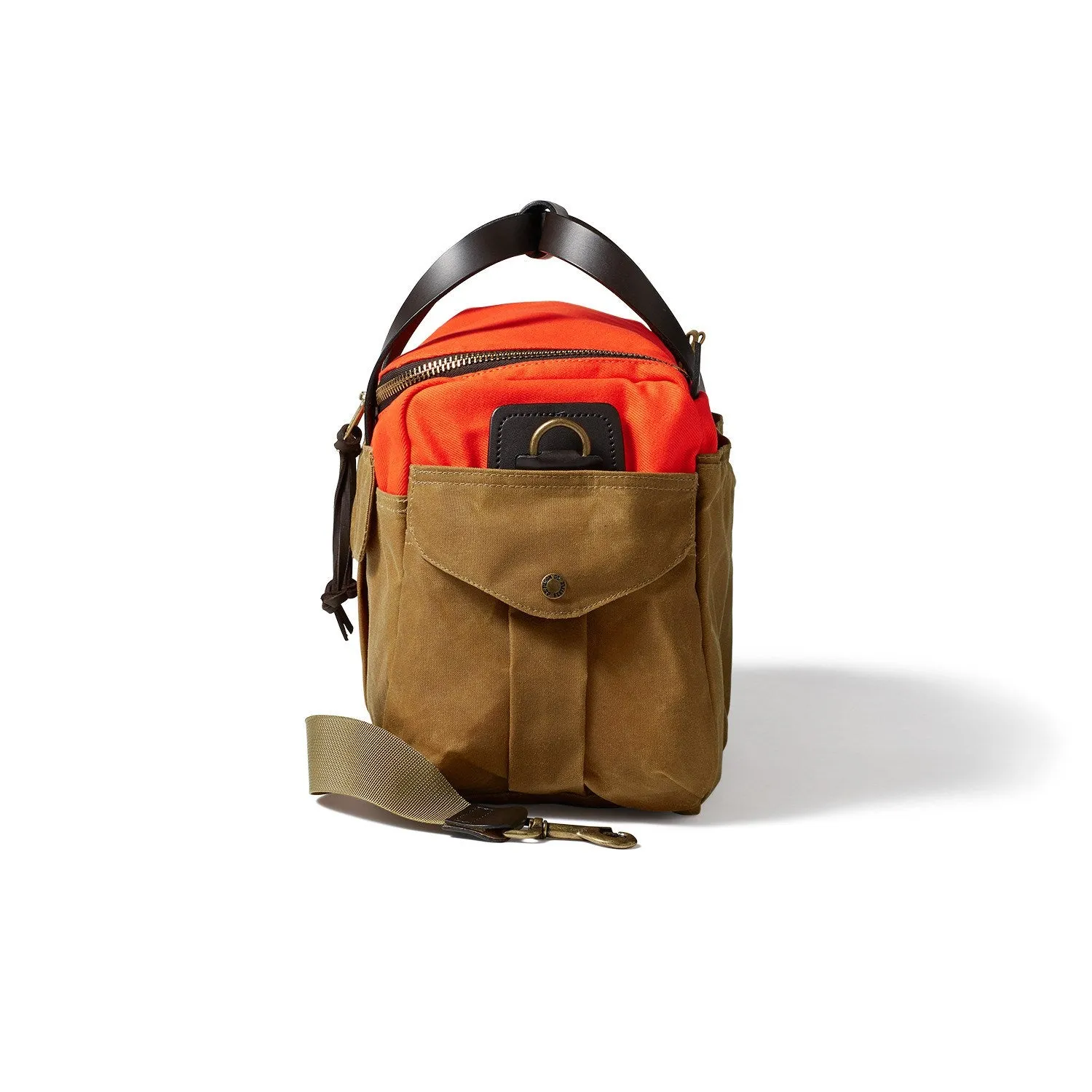 Heritage Sportsman Bag Orange-Dark Tan