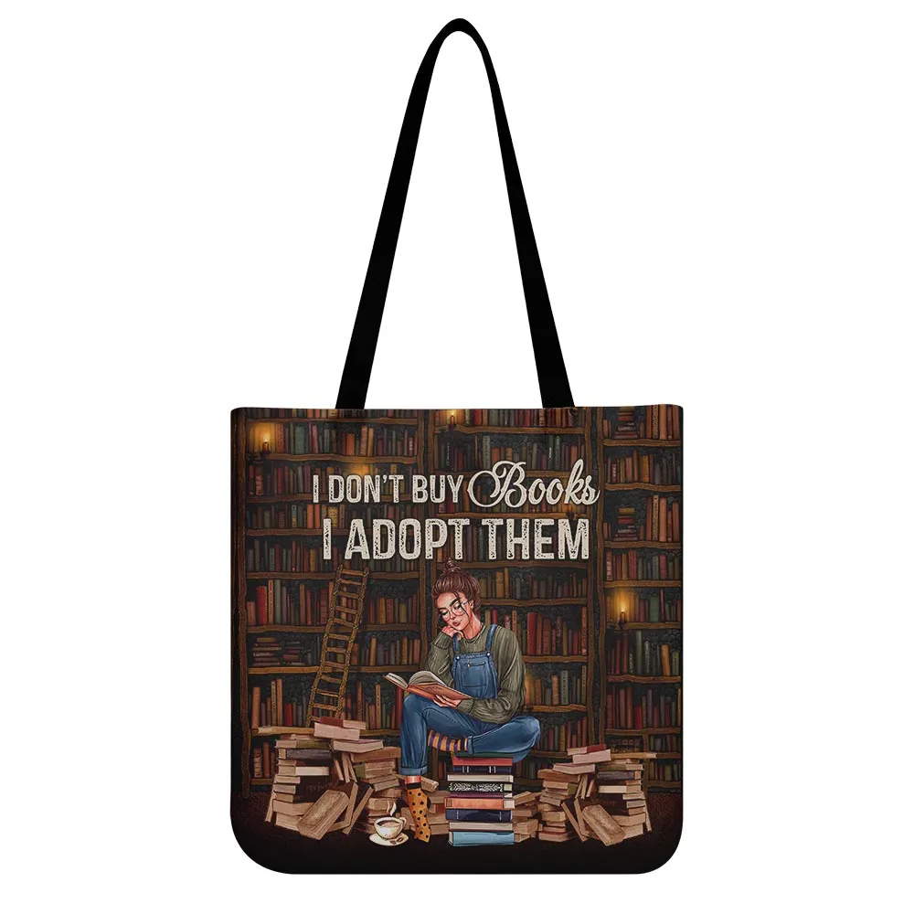 I Don't Buy Books I Adopt Them Book Lovers Gift TBF02