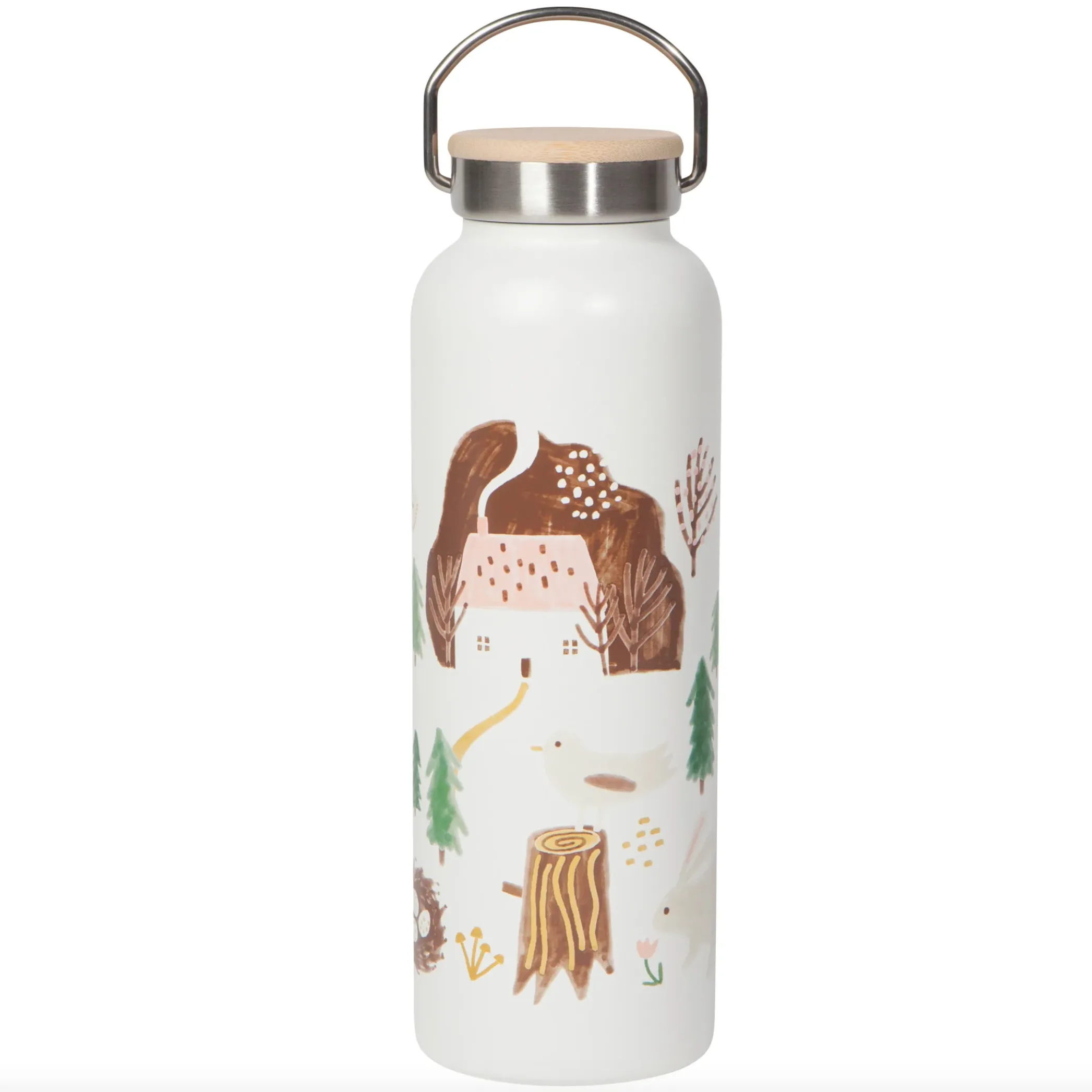 Insulated Water Bottle - Cozy Cottage