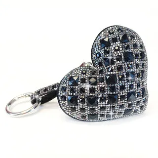 Jacqueline Kent Collection, JKKC113 Royal Ice Heart Purse Charm