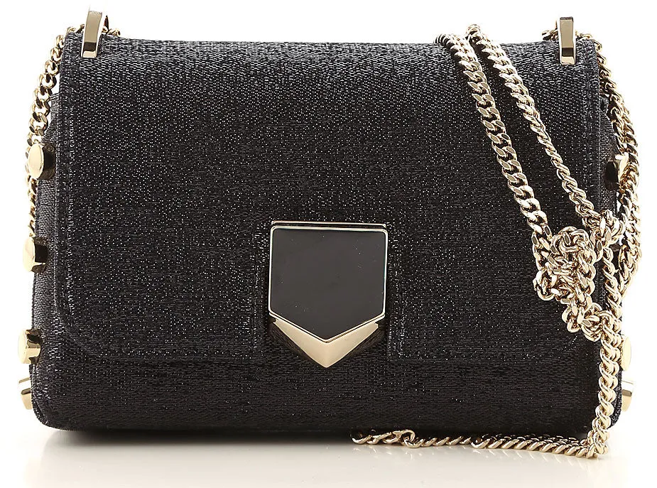 JIMMY CHOO - LEATHER SHOULDER BAG