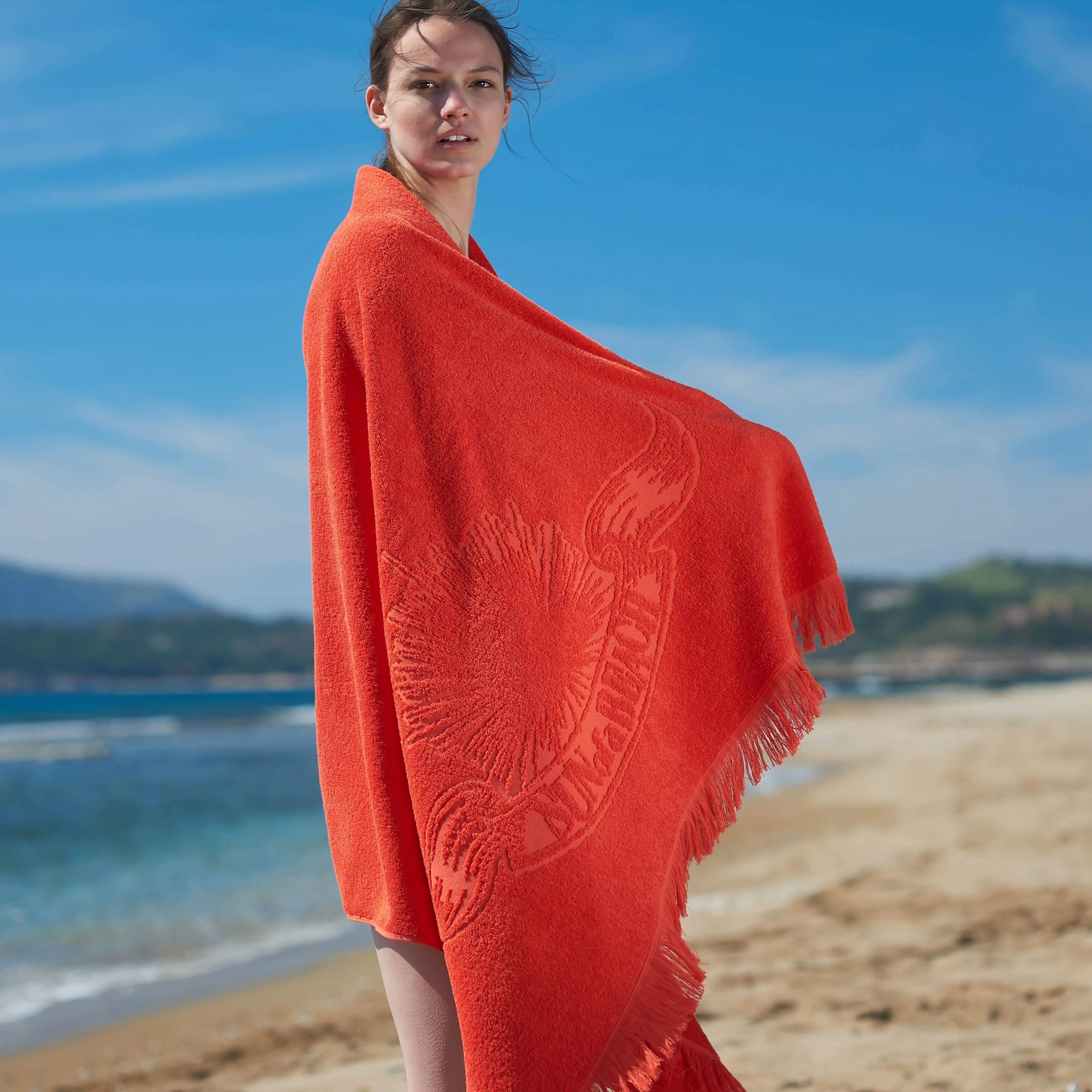 Just Orange | Monochrome Beach Towel