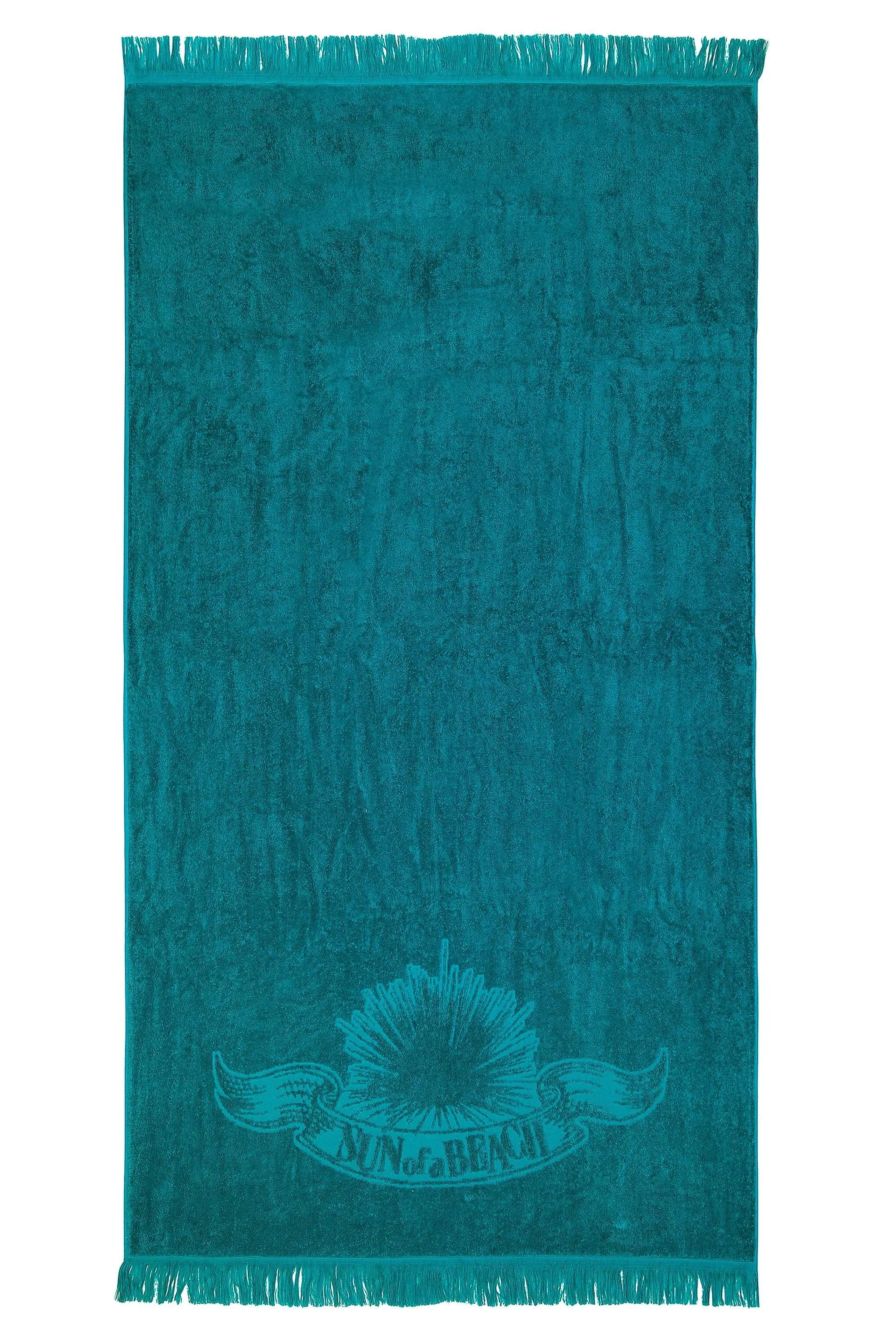 Just Teal | Kids' Monochrome Beach Towel