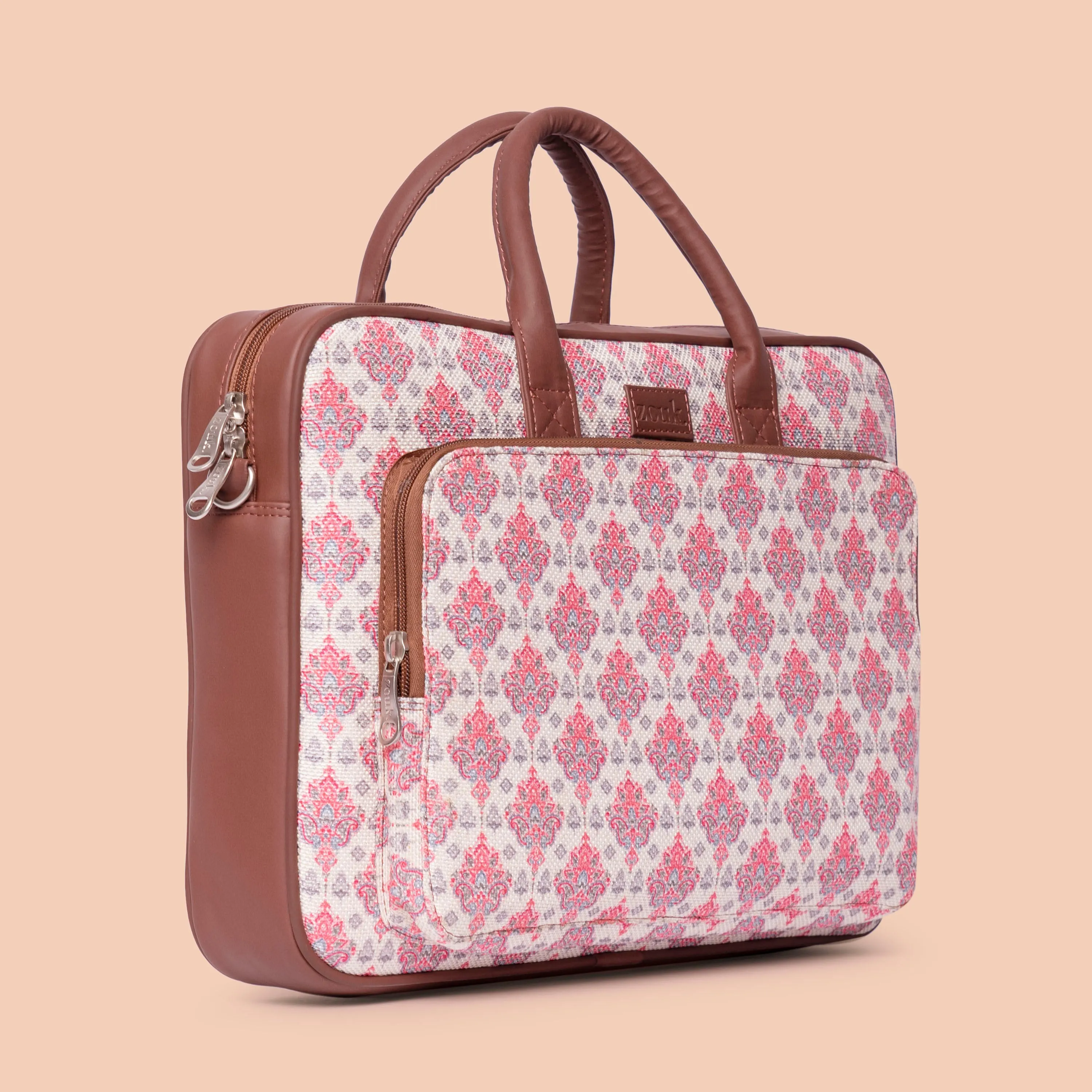 Kashmiri Tulips Laptop Bag