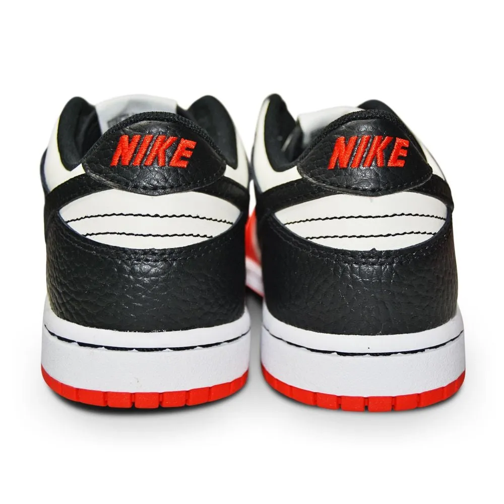 Kids Nike Dunk Low (PS) - DC9564 100-  Sail Black Chile Red