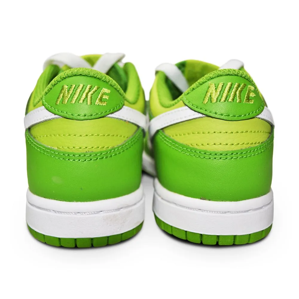 Kids Nike Dunk Low (PS) - DH9756 301 -  Chlorophyll White Vivid Green