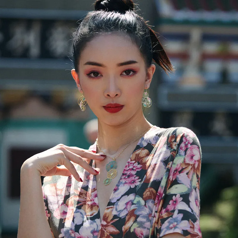 Koi Pond Earrings