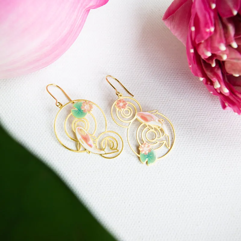 Koi Pond Earrings