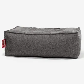 Large Footstool - Interalli Wool Grey