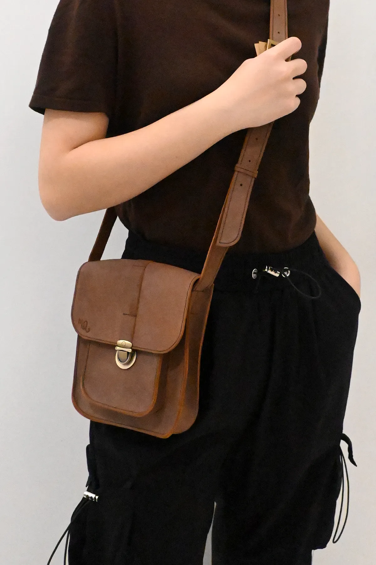 Leather Camera Bag