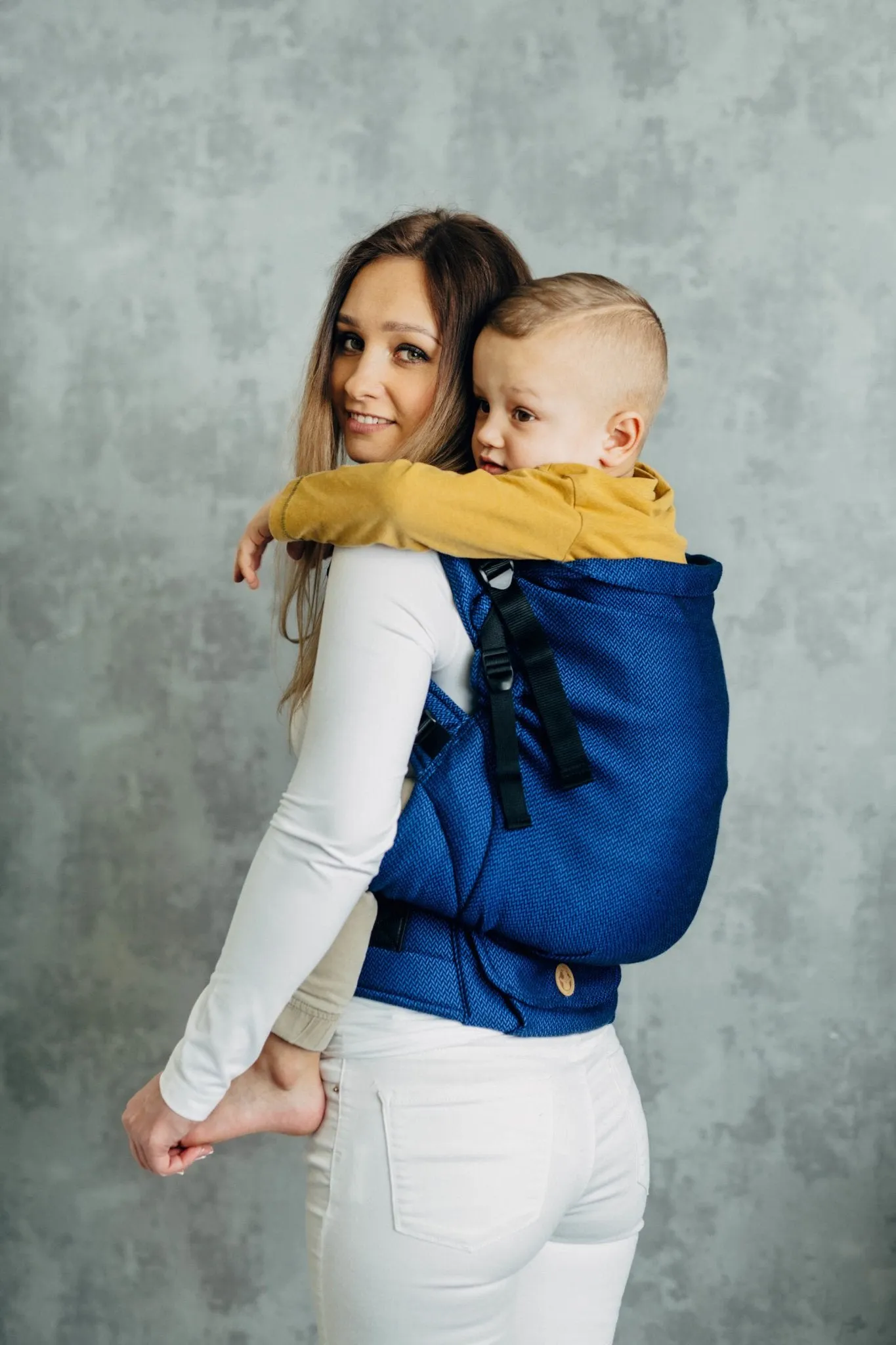 LennyLamb Preschool Carrier Cobalt