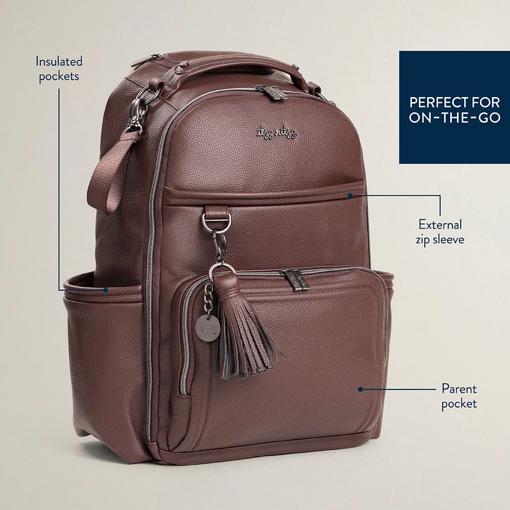 Limited Edition Espresso Boss Plus™ Diaper Bag Backpack