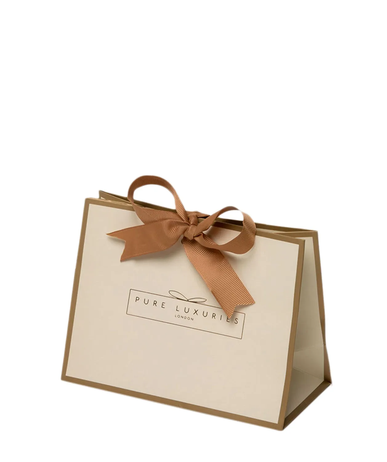 Luxury Ribbon Tied Small Gift Bag