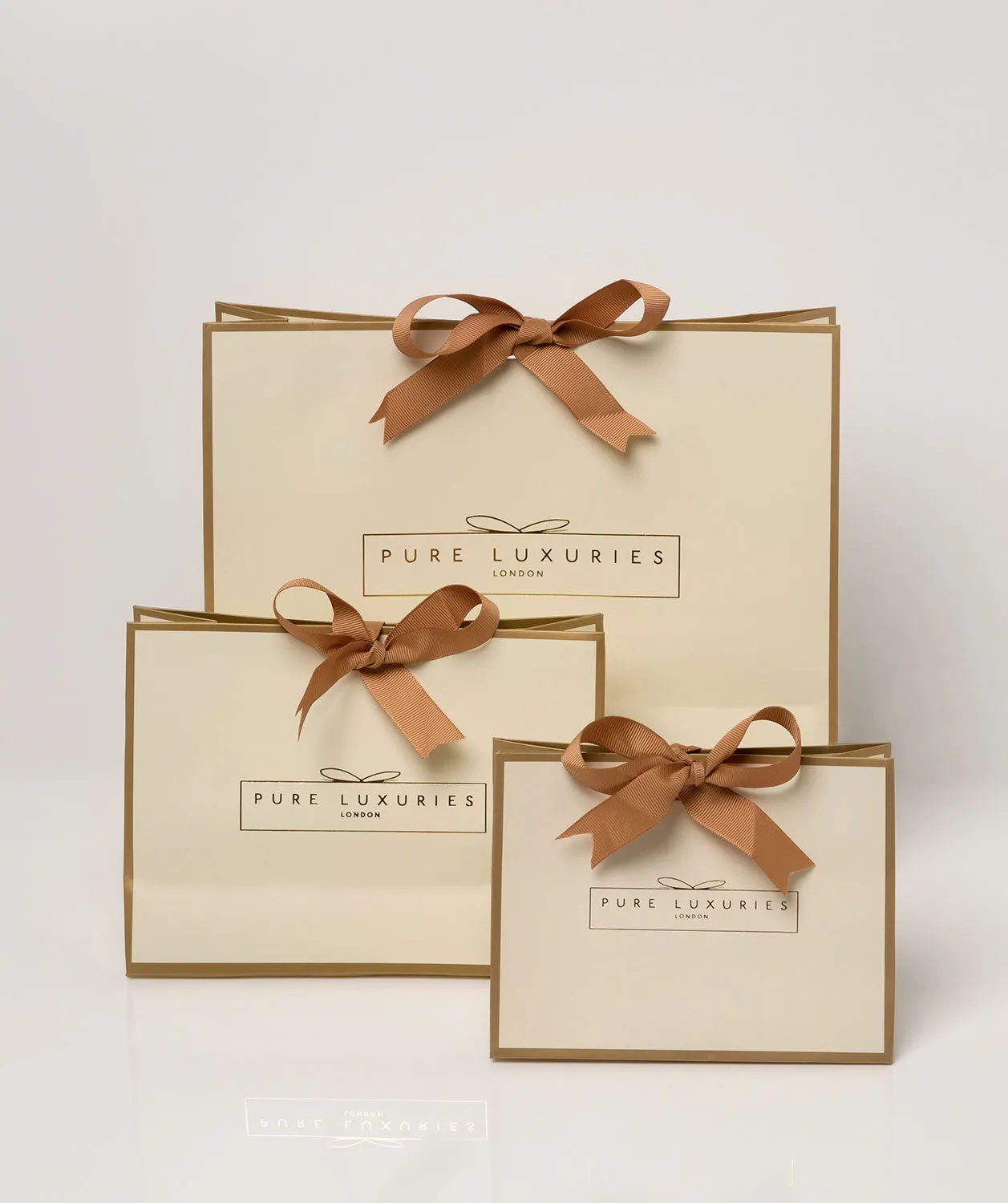 Luxury Ribbon Tied Small Gift Bag