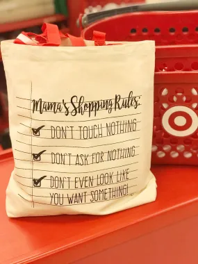 Mama’s Shopping Rules