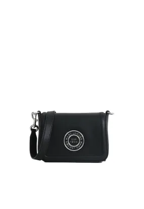 Marc Jacobs Small Full Flap Logo Shoulder bag In Black H130L01RE22