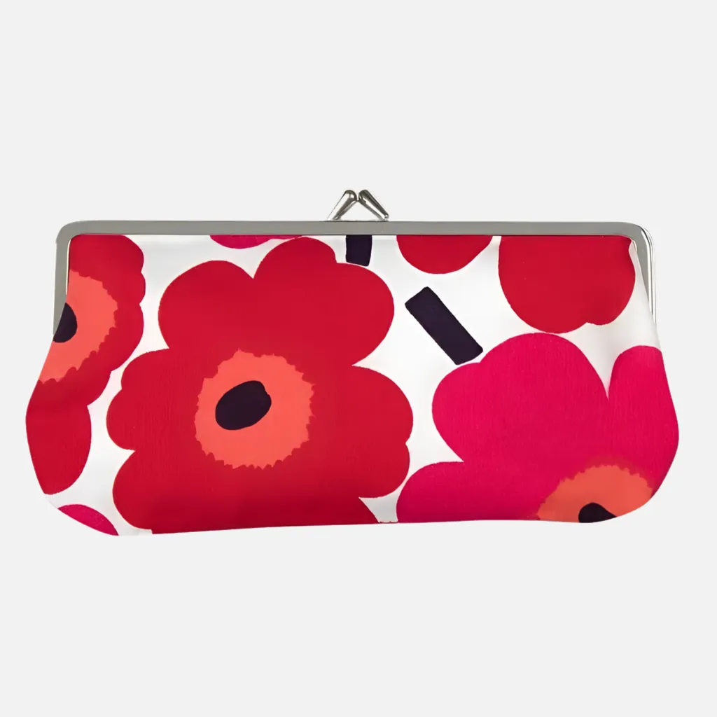 Marimekko Mini Unikko Silmälasi Coin Purse