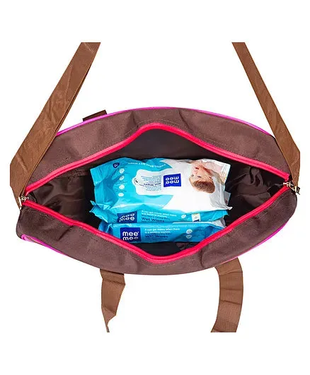 Mee Mee Multipurpose Diaper Bag - Brown