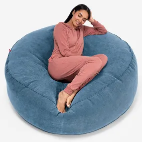 Mega Mammoth Bean Bag Sofa - Flock Aegean Blue