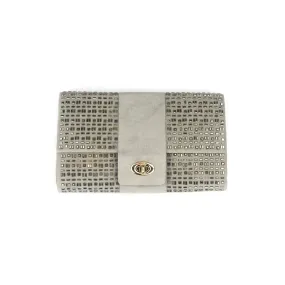 MELANIE Melanie Satin Clutch Bag