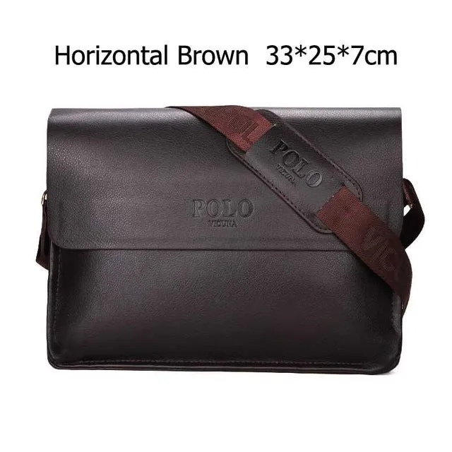 Men Leather Casual Business Bag