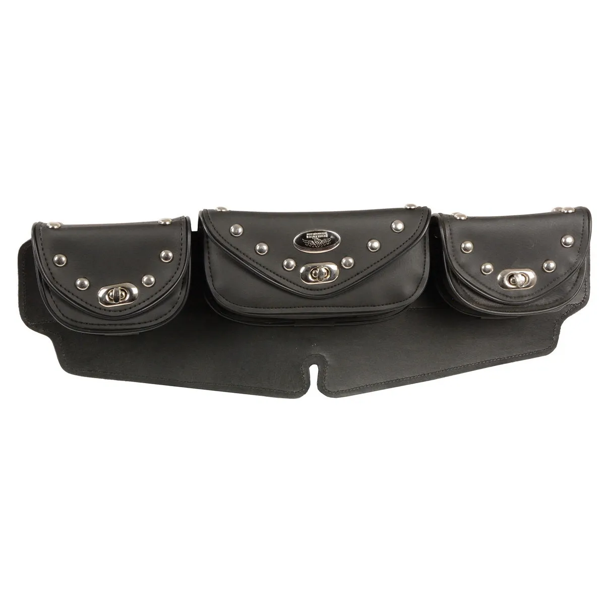 Milwaukee Performance SH671 Black Large Studded Triple Pocket