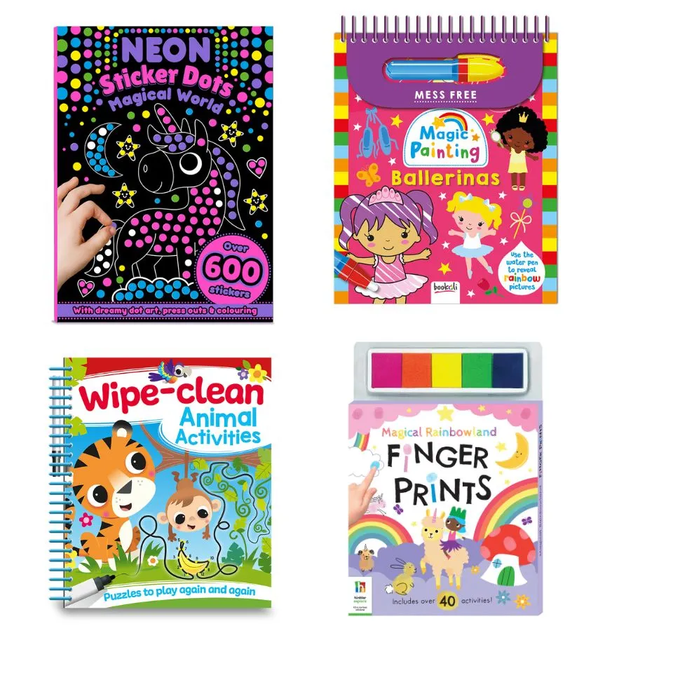 Mini Masters' Neon Pre-School Activity Bundle