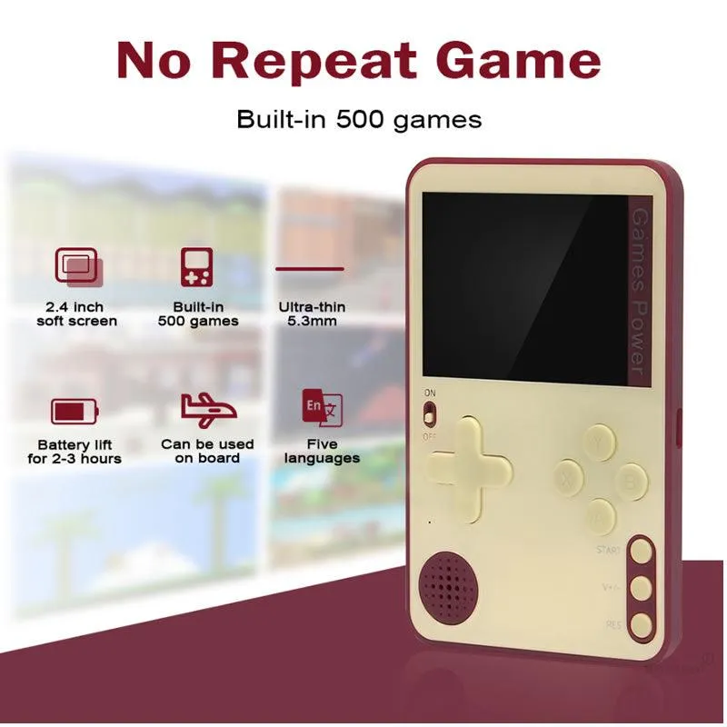 Mini Portable Video Game Console K10