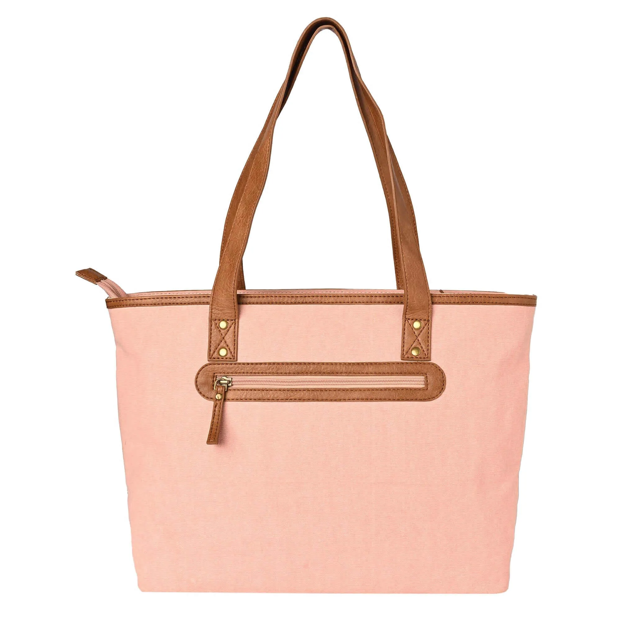 Mona B - Trellis Shoulder Bag with Laptop Compartment